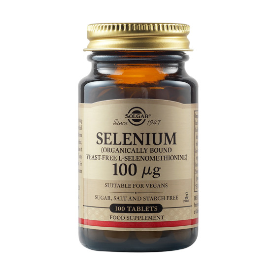 Solgar Selenium 100μg - 100 tablets